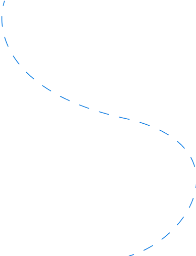 Curved line